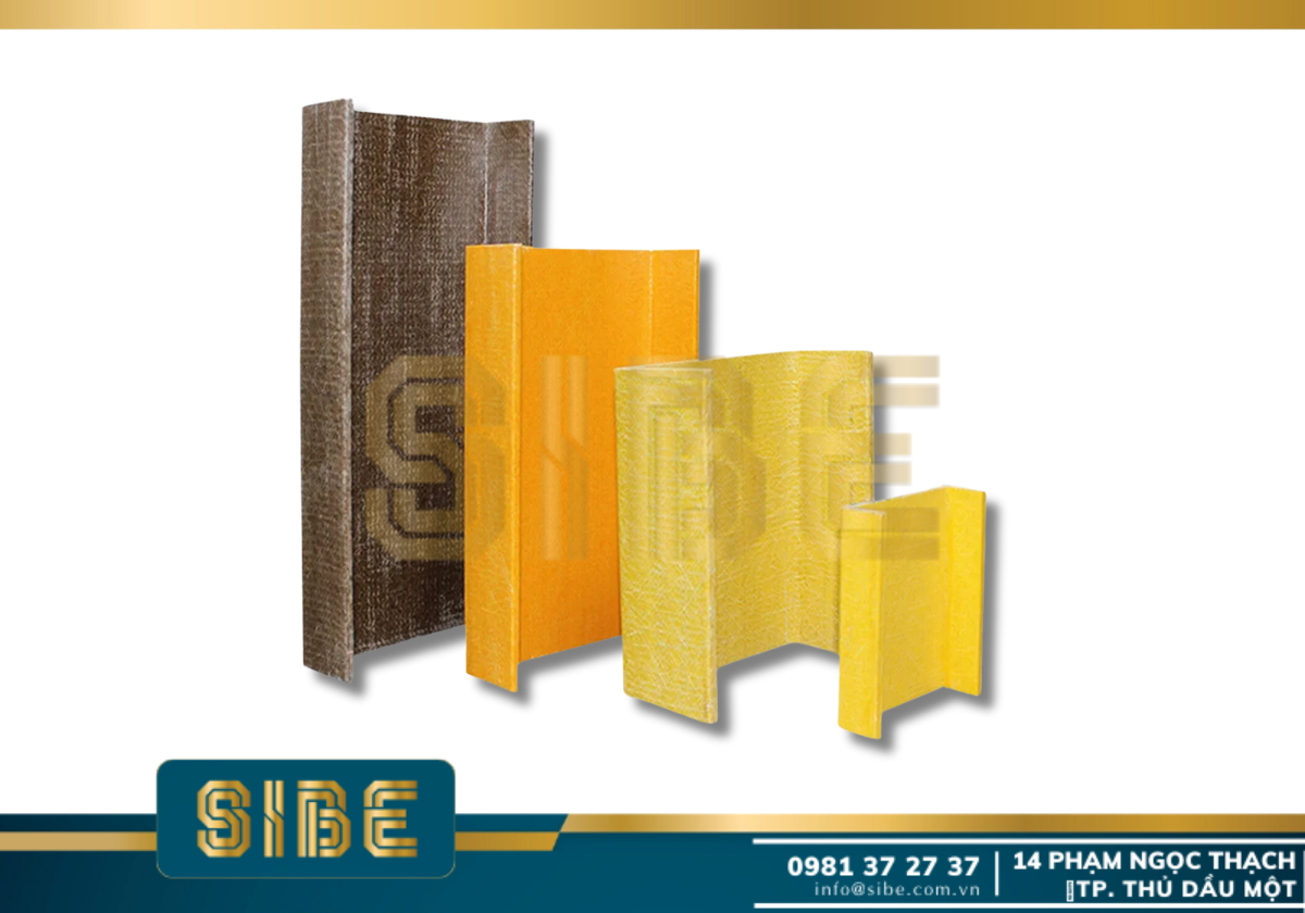 Xà gồ composite | xa go composite | xà gồ nhựa FRP
