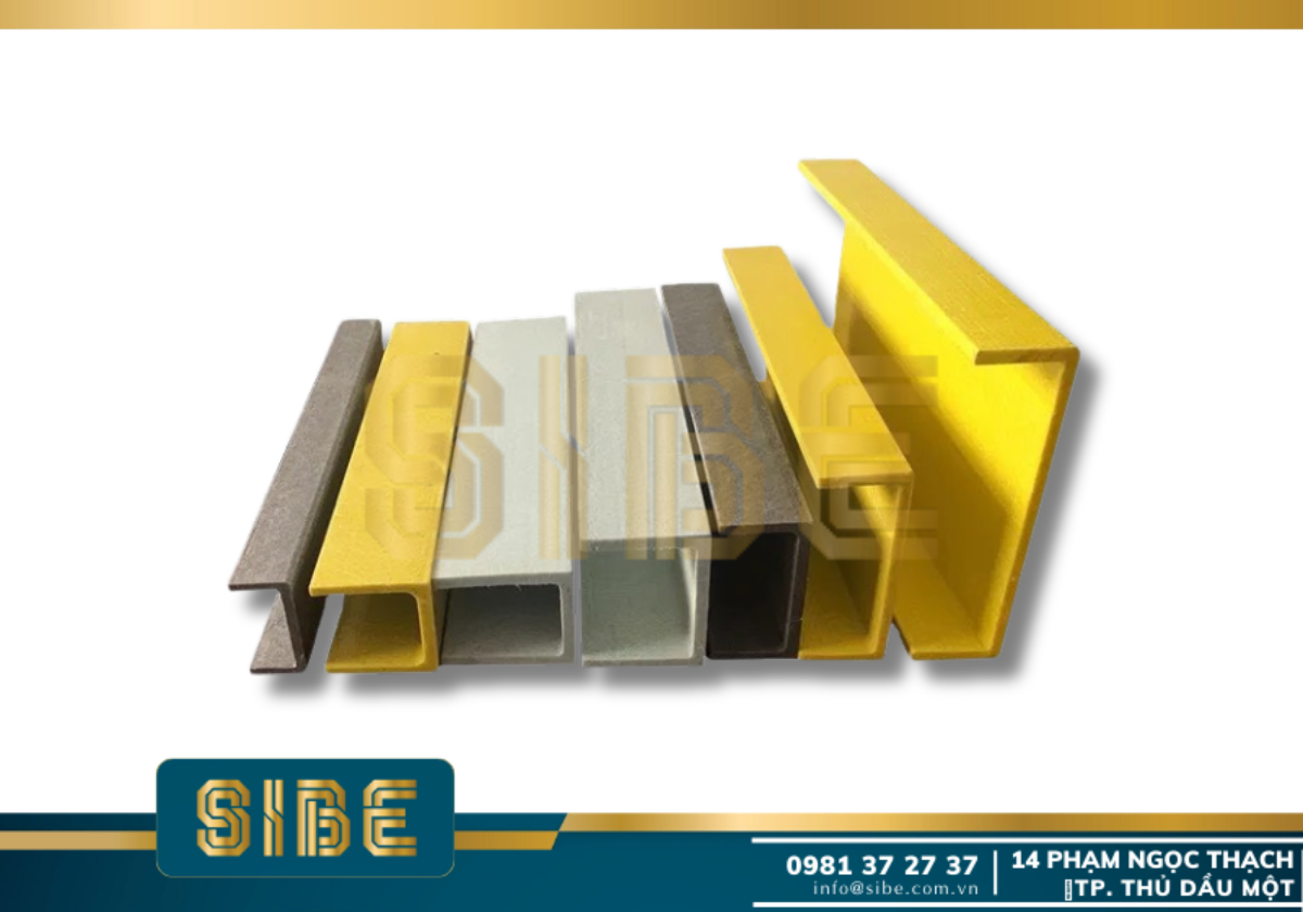 Xà gồ composite | xa go composite | xà gồ nhựa FRP