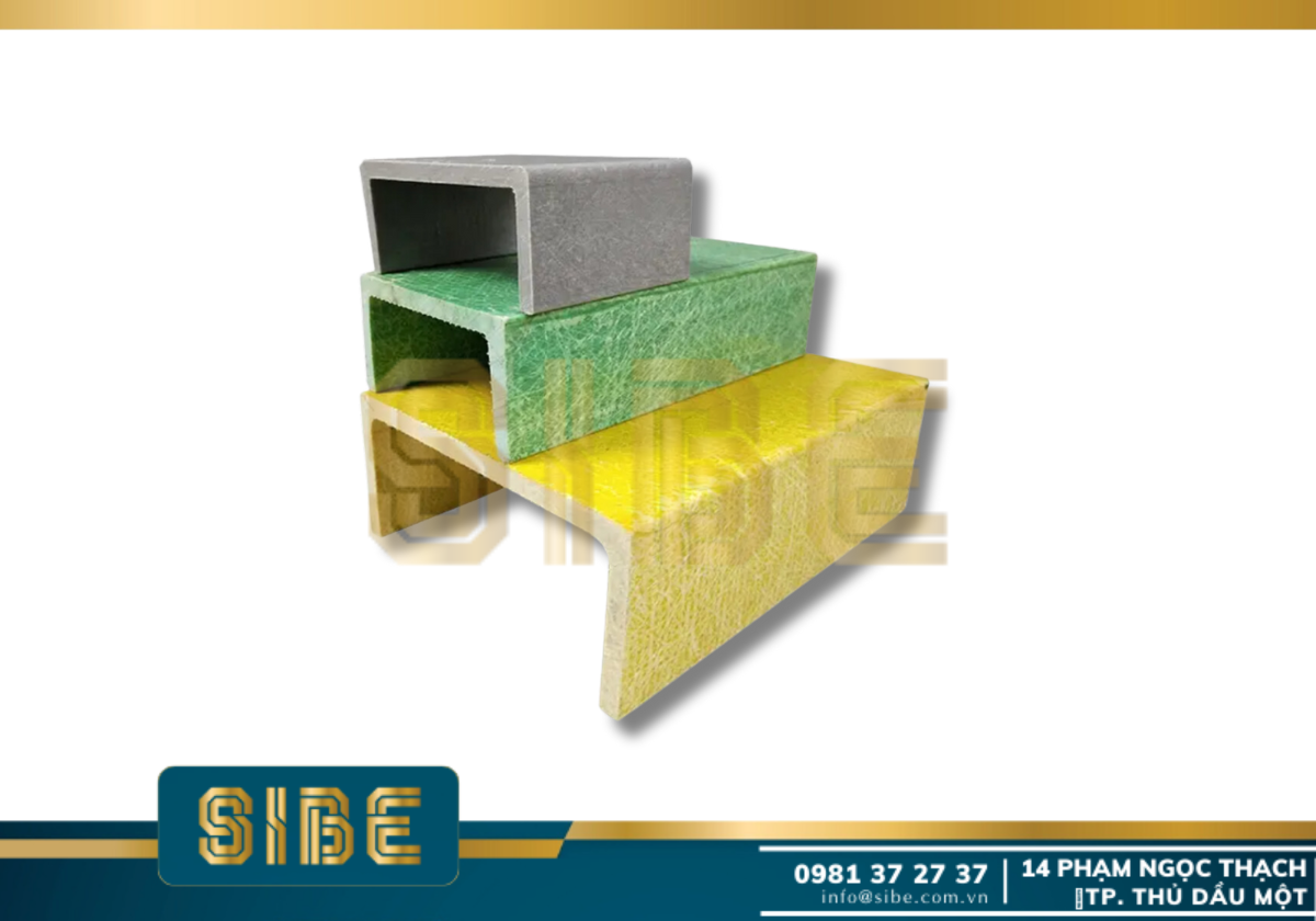 Xà gồ composite | xa go composite | xà gồ nhựa FRP